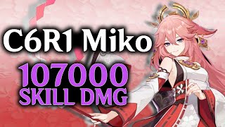 This Yae Miko Build is CRACKED