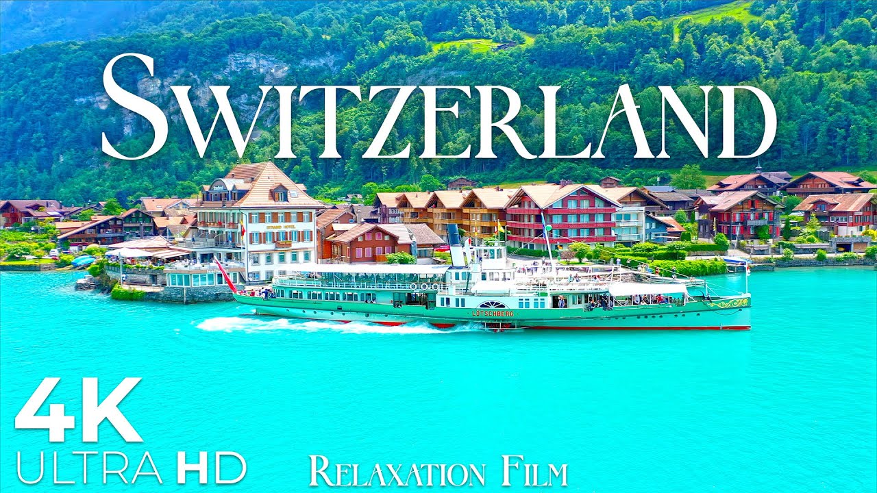 SWITZERLAND 4K • Nature Relaxation Film with Beautiful Piano Music | 4K Ultra HD SWITZERLAND 4K • Nature Relaxation Film with Beautiful Piano Music | 4K Ultra HD
