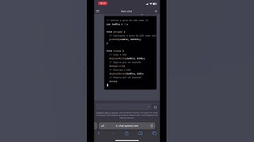 O ChatGPT sabe programar #arduino #chatgptbot #chatgpt