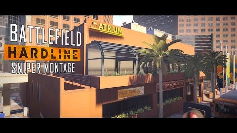 Awesome Battlefield Hardline Quickscope Sniper Montage | MUST SEE!