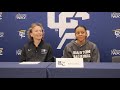 Press Conference: Women's Semifinal #2 (Barton vs. Emmanuel)