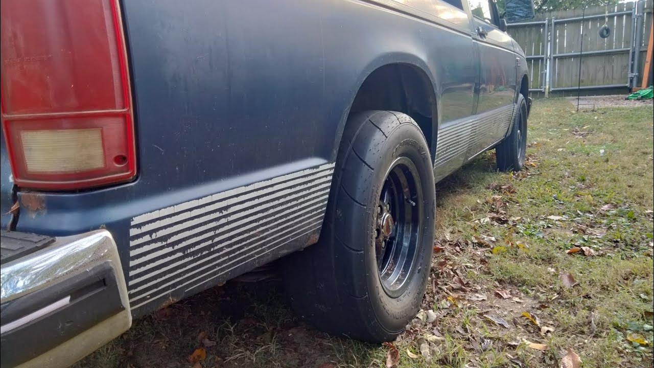 update 1 on the project s10 rear end. Not installed. - YouTube