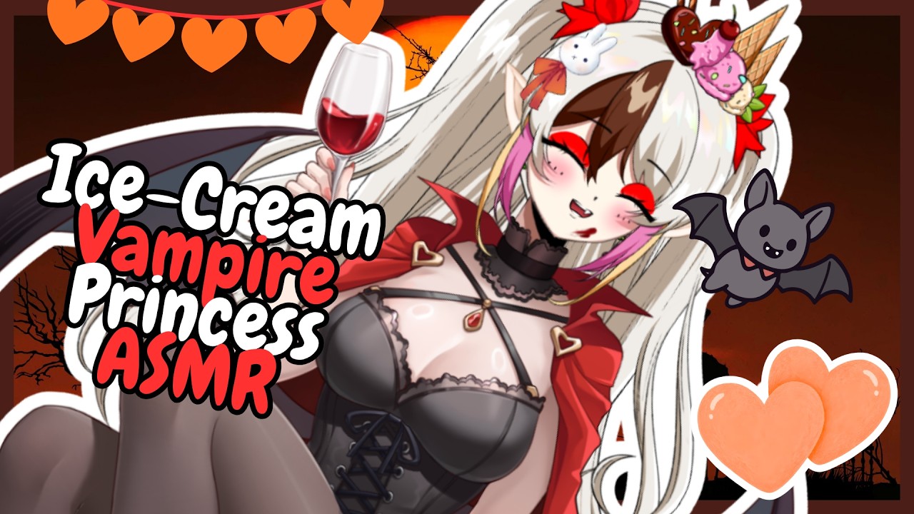 【ASMR Roleplay】Yandere Ice-Cream Vampire Princess Wants Your Love 🧛♀️🍦✨ #asmr #vtuber