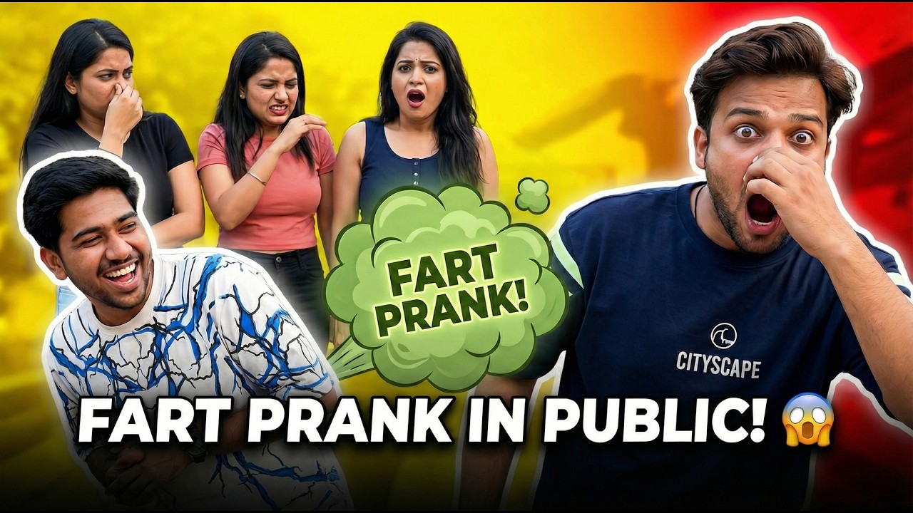 Fart Prank in Public 💨 | Crazzy Reactions 😂| OYELOL