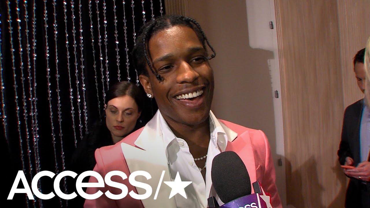 A$AP Rocky Shares Why Clive Davis Party Is The Hottest Bash in Hollywood: 'It's Lit & I Look Amazing