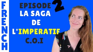 Imperatif et pronoms indirects- Lecon de francais - French lesson- Episode 2/5 - Impératif