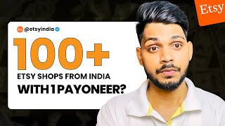 How to Create Multiple Etsy Shops Using 1 Payoneer in 2025 (Is It Safe?)
