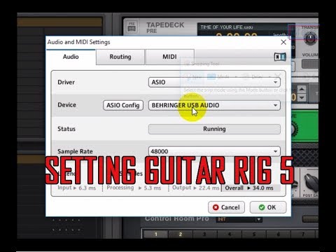 Video: Cara Mengatur Rig Gitar