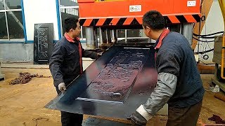 2500T Steel Door Embossing Machine - Artizono