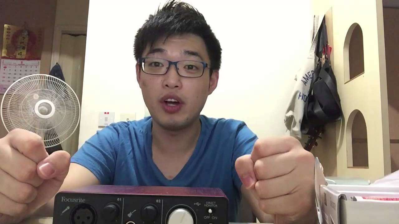 ckm@06-10-2015 Scarlett Solo | Focusrite 不專業開箱 - YouTube