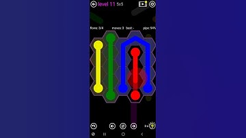 How To Solve Flow Free Hexes Classic Pack 2 Level 11 5x5 Board Walk Through Solution Walkthrough