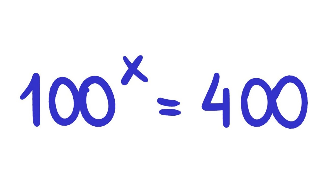 Equação Exponencial com Aplicação de Logaritmos