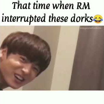 Jungkook and jin where acting weird and when RM came to check they were very innocent 😂 #bts #army