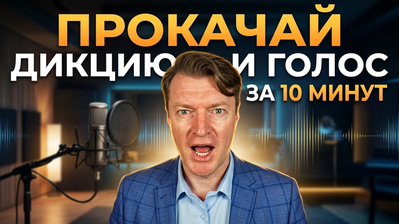 Низкий голос за 10 минут тренировок в день