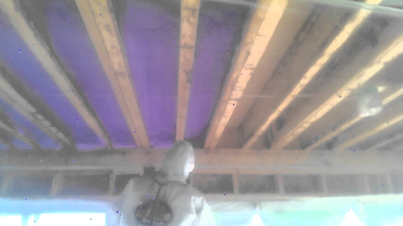 Spray foam install by Insta Insulation.