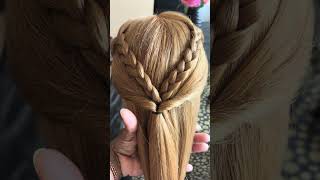 #hairstyle easy and Quick hairstyle #RS.Usha vlog 🇩🇪🇱🇰 #pulheim #hairstyletutorial #