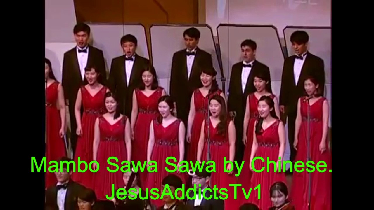 MAMBO SAWA SAWA by KOREANS Choir  JesusAddictsTv1  Jesus Addicts Videos