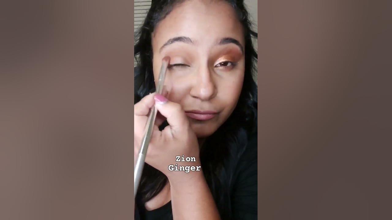 Pumpkin Spice Eyes thanksgivingeyelook makeupover30 