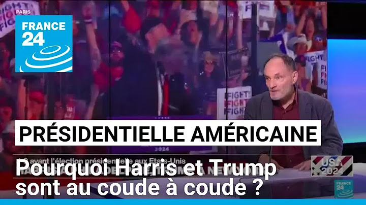 Présidentielle américaine : pourquoi Harris et Trump sont au coude à coude ? • FRANCE 24