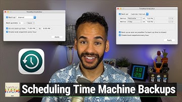 How To Schedule Your Time Machine Backups - Using TimeMachineEditor