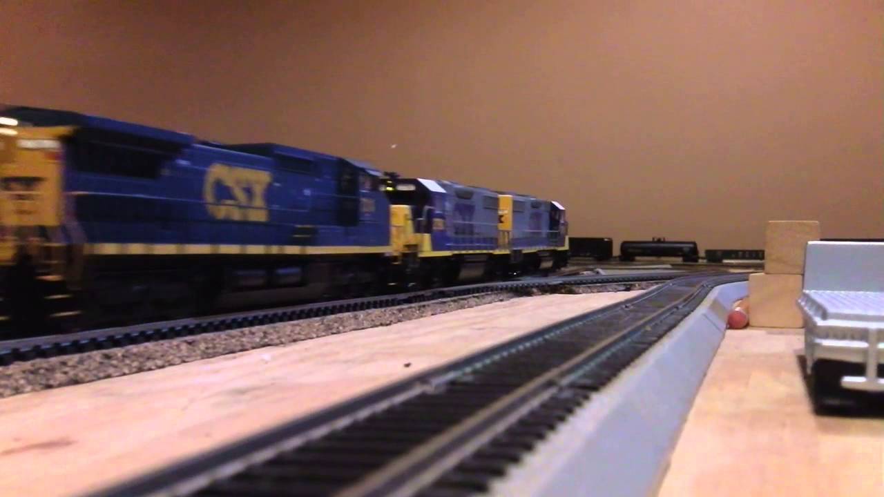 [HD] HO CSX Power Move - YouTube