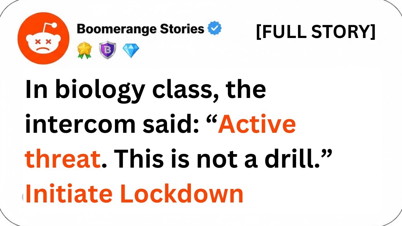 In biology class, the intercom said: “Active threat. This is not a drill.” [FULL STORY]