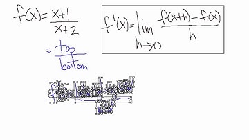 Philfour AP Calculus AB : Derivatives - Quotient Rule