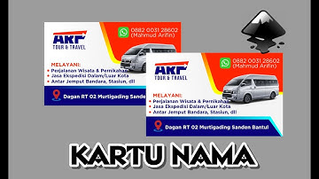 Bikin Desain Kartu Nama Pakai Inkscape