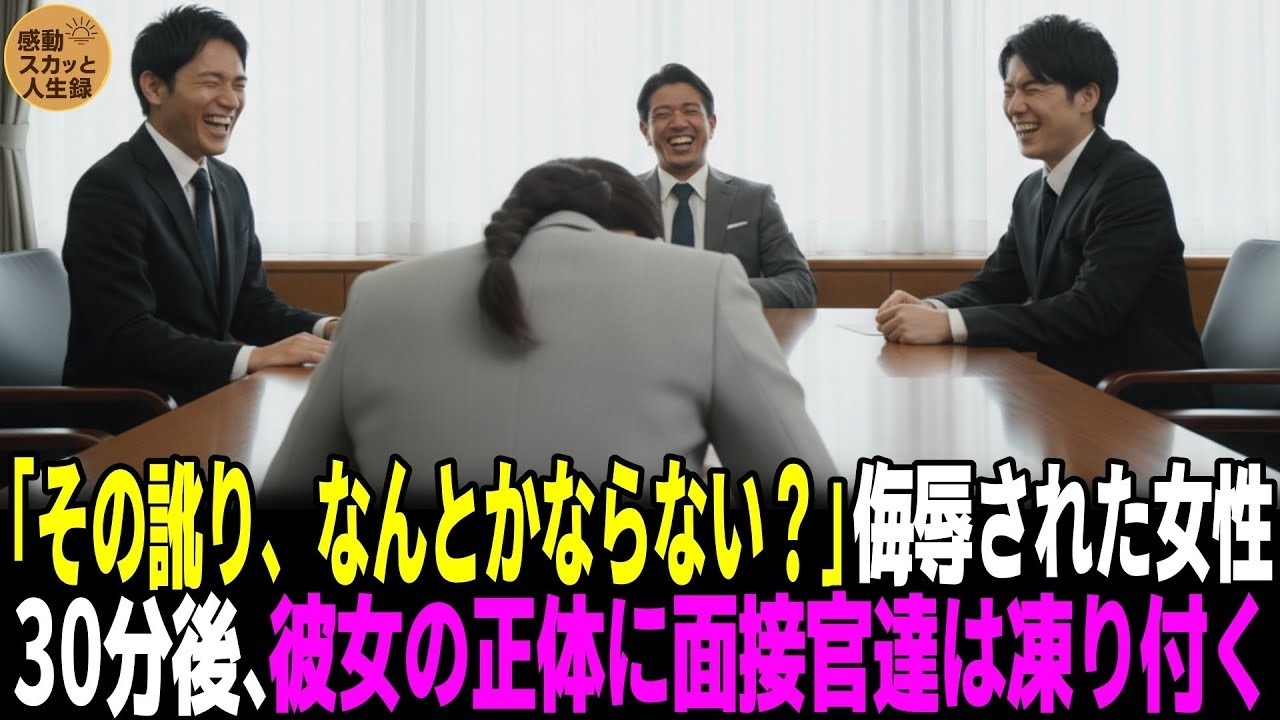 「その訛り、なんとかならない？」と面接で笑われた女性ー30分後、彼女の正体に全員が凍り付く