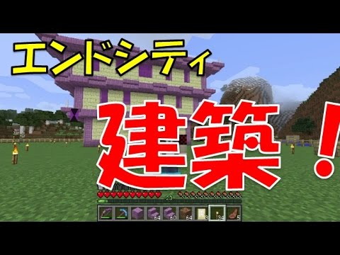 マイクラ実況 46 エンドシティ建設 ラバさんも５０ｍスケさんも Youtube