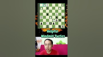 Windmill Tactic | Opponent has nowhere to go | Checkmate