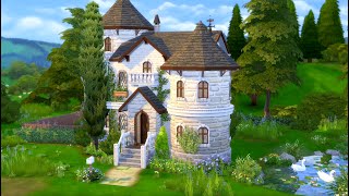 Small Rustic Overgrown Castle 🏰 | The Sims 4 Speed Build | No CC