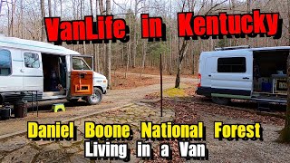 Van Life in Kentucky  Daniel Boone National Forest  11/2020