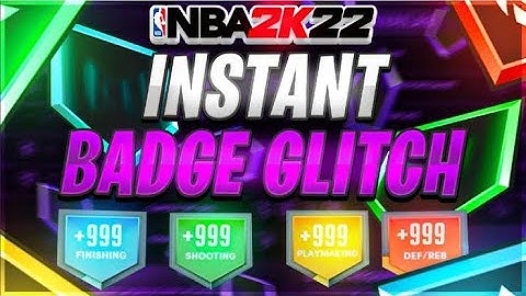 *NEW* NBA 2K22 INSTANT BADGE GLITCH