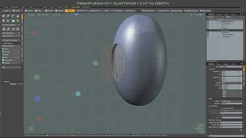 MeshFusion QuikTip - Cutting to Depth