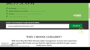 .99 Cent Go Daddy Domains