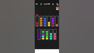 Level 896 of Ball Sort Color Puzzle
