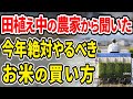 【最新情報】200％増加！備蓄米に頼らない！農家が実践する備蓄方法