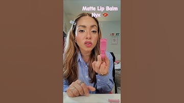 ✨️New Matte Balm by Nyx 👄Smushy Lip Balm #lipbalm #mattelipstick #nyxcosmetics #makeup