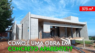 TOUR PELA OBRA DE UMA CASA EM CONCRETO APARENTE | TERRA CAXAMBU, JUNDIAÍ, SP