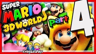 Super Mario 3D World: Let's Play Part 4 Co-op