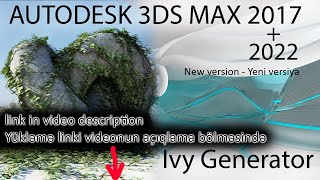 İvy Generator + Textures for 3Ds Max 2010-2022