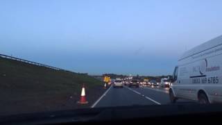New M8 at Bellshill - First Day Drive