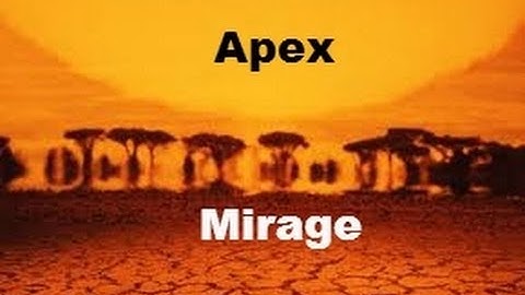 Apex Mirage (pt2) Usain Bolt couldn