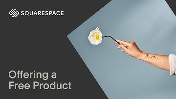 Offering a Free Product | Squarspace 7.1