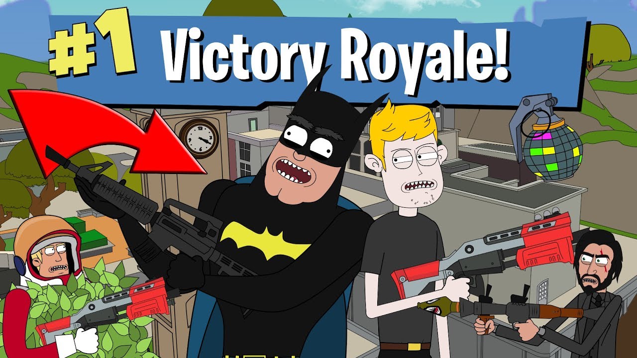 Batman S First Time Playing Fortnite Battle Royale Animation - batman s first time playing fortnite battle royale animation