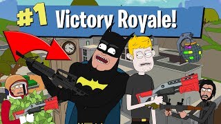 Batman's First Time Playing Fortnite Battle Royale (Animation)