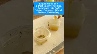 Tips For Mixing Abatron LiquidWood Epoxy To Harden Soft Wood Outside Your Home