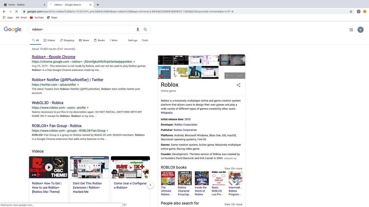 How to add Roblox+ to roblox! - YouTube