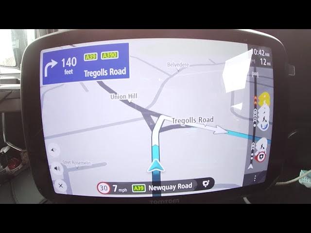  TomTom Truck Sat Nav GO Expert, pantalla HD de 7 pulgadas, con  enrutamiento personalizado de vehículos grandes y puntos de vista,  congestión de tráfico gracias al tráfico de TomTom Traffic, Mapas